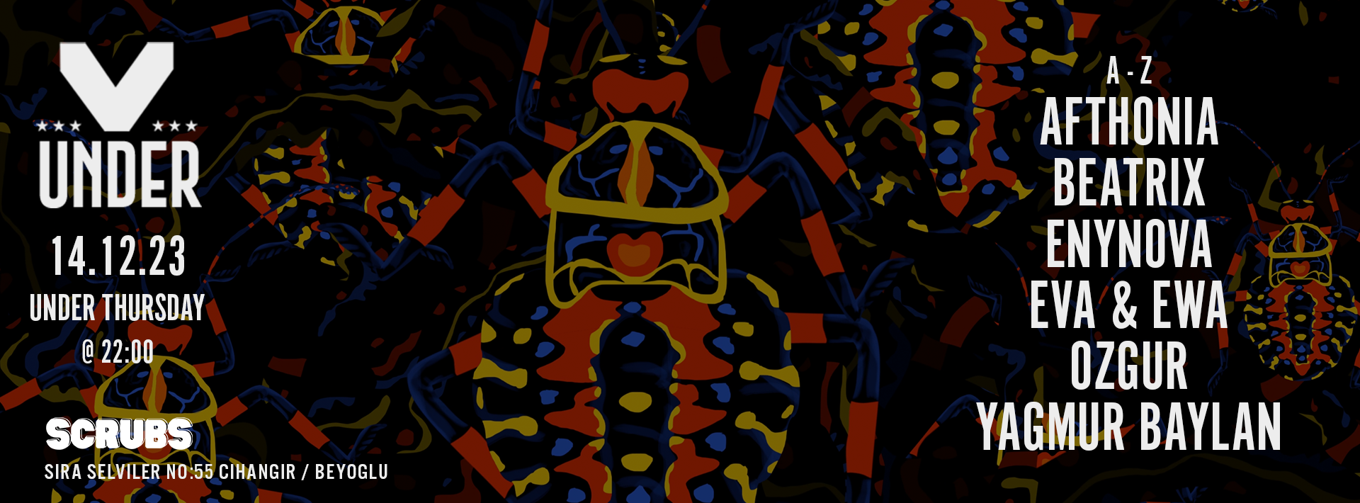 14.12.2023 - Under Istanbul - Under Thursday - Tickets | BUGECE