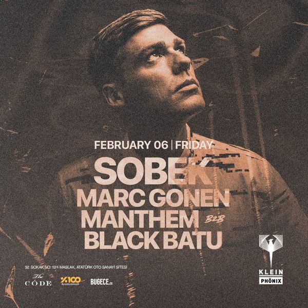 Sobek + Marc Gonen + Manthem b2b Black Batu | Klein Phönix