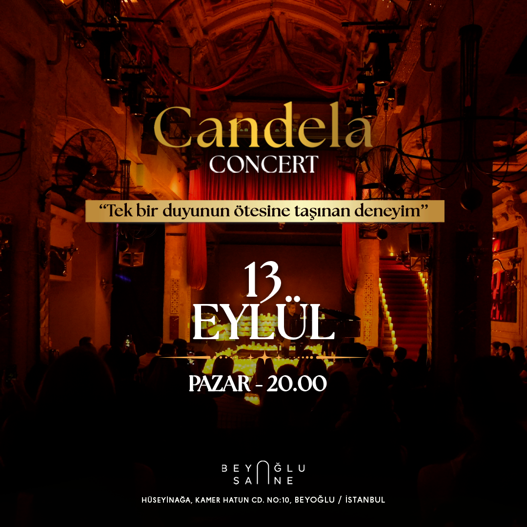 Candela Concert - Istanbul - 13 Eylül