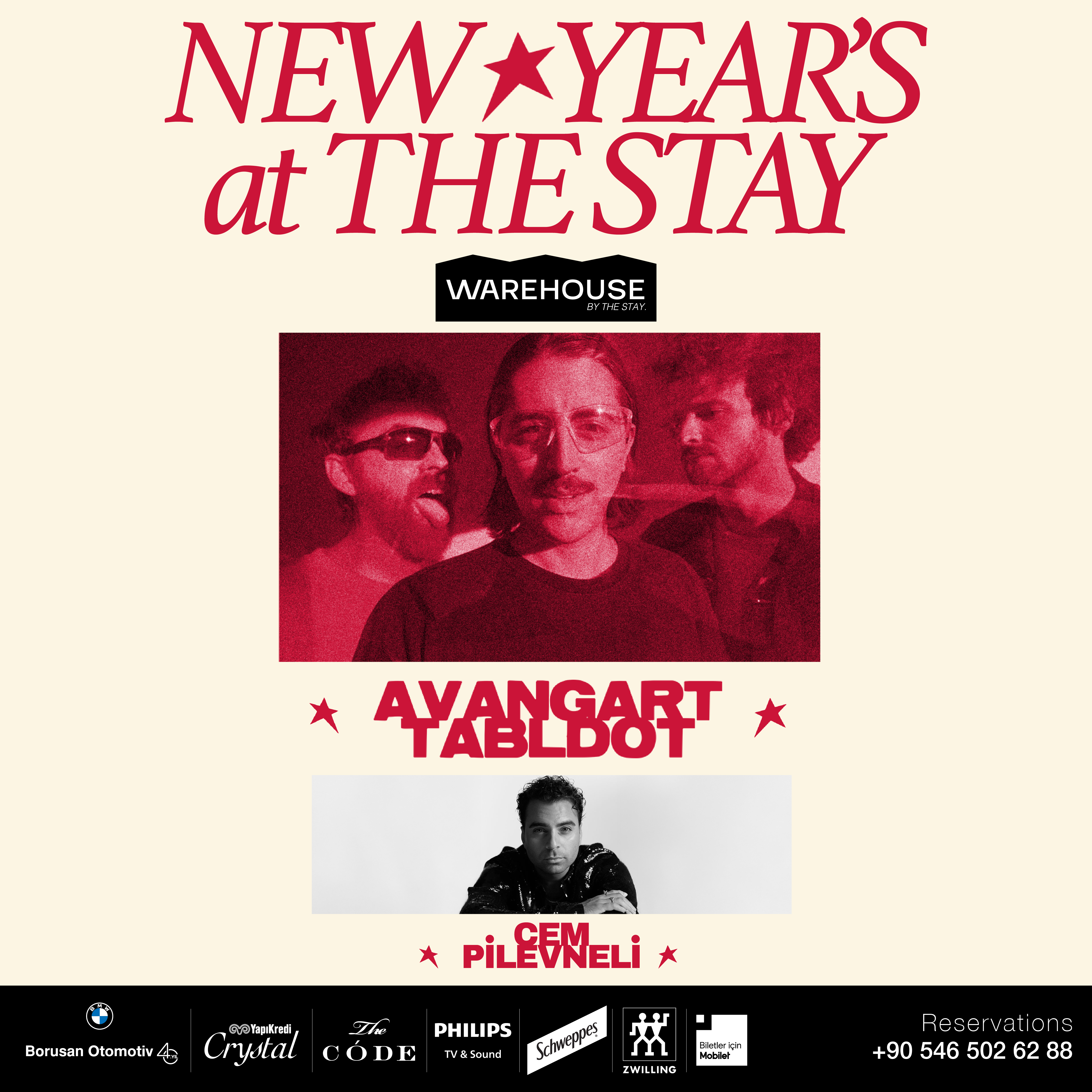 31.12.2025 - The Stay Warehouse - New Year’s w/Avangart Tabldot at The ...