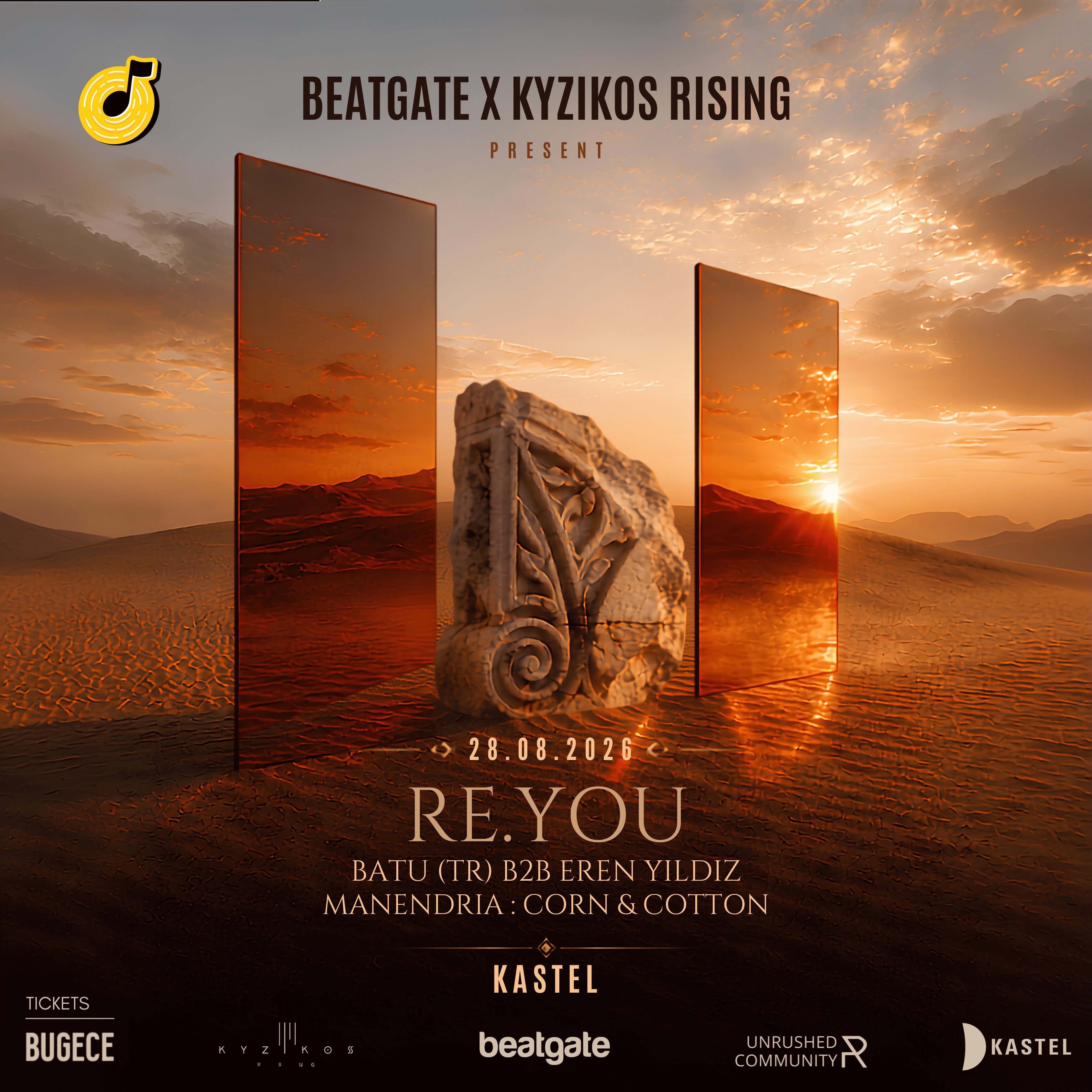 RE.YOU + BATU (TR) b2b EREN YILDIZ + MANENDRIA + CORN & COTTON 