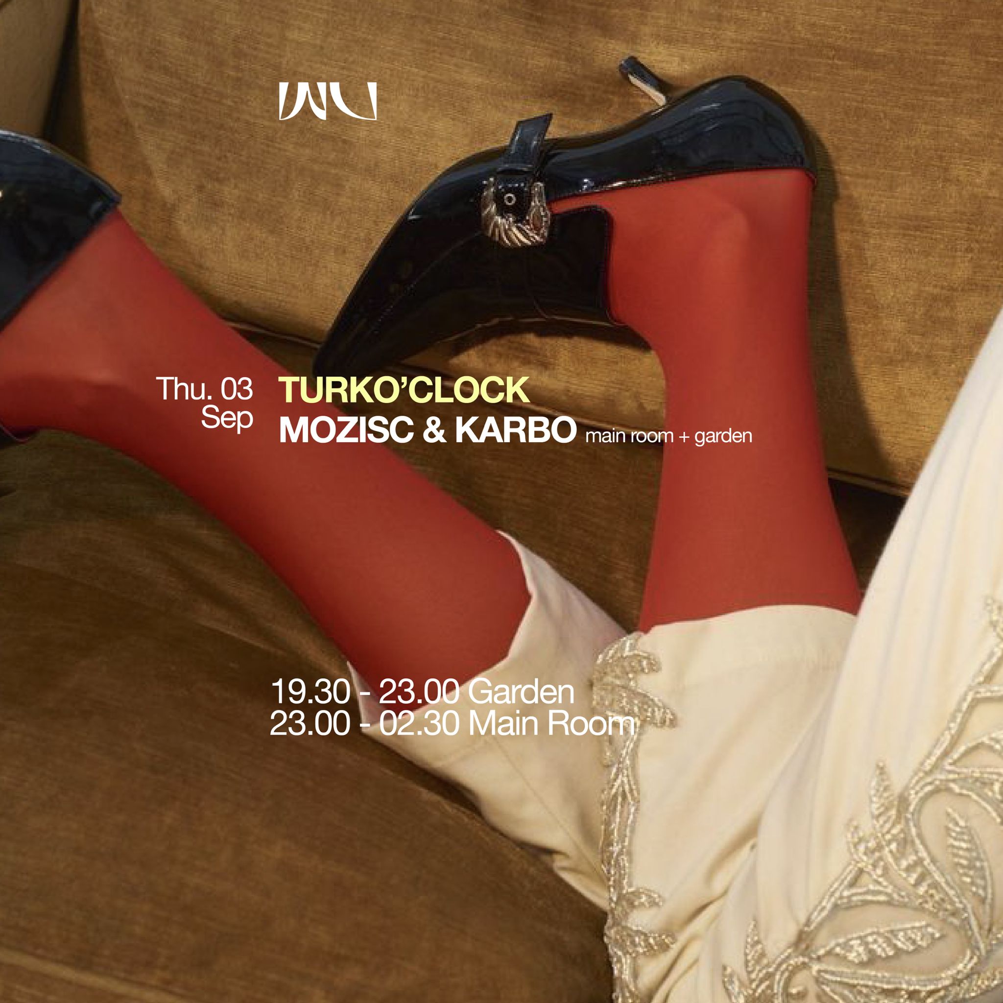 This Week at Wu: Thursday TURKO'CLOCK: MOZISC & KARBO